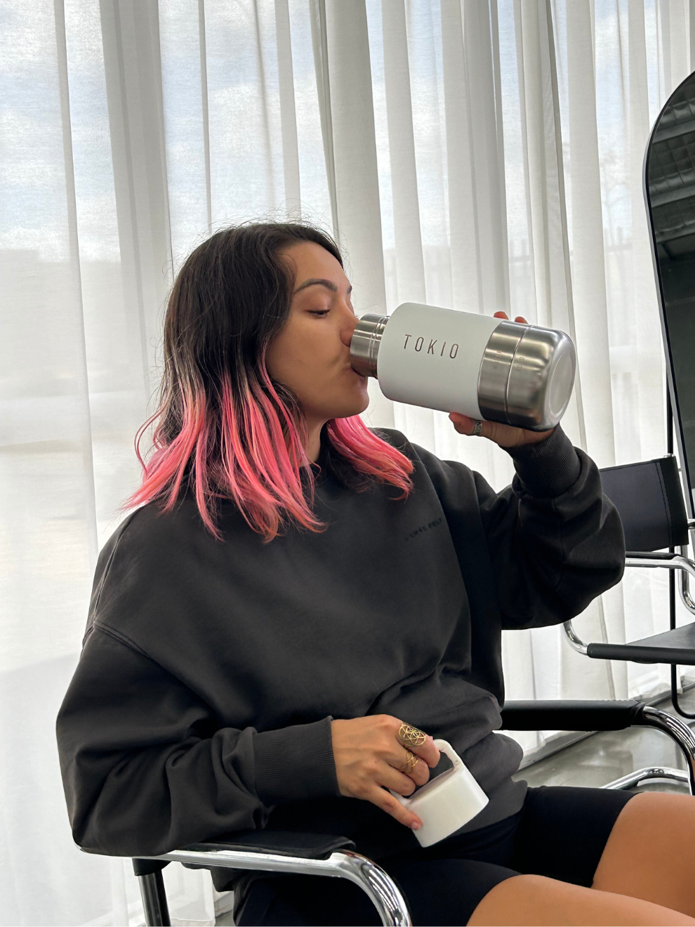 TOKIO Trek Bottle White