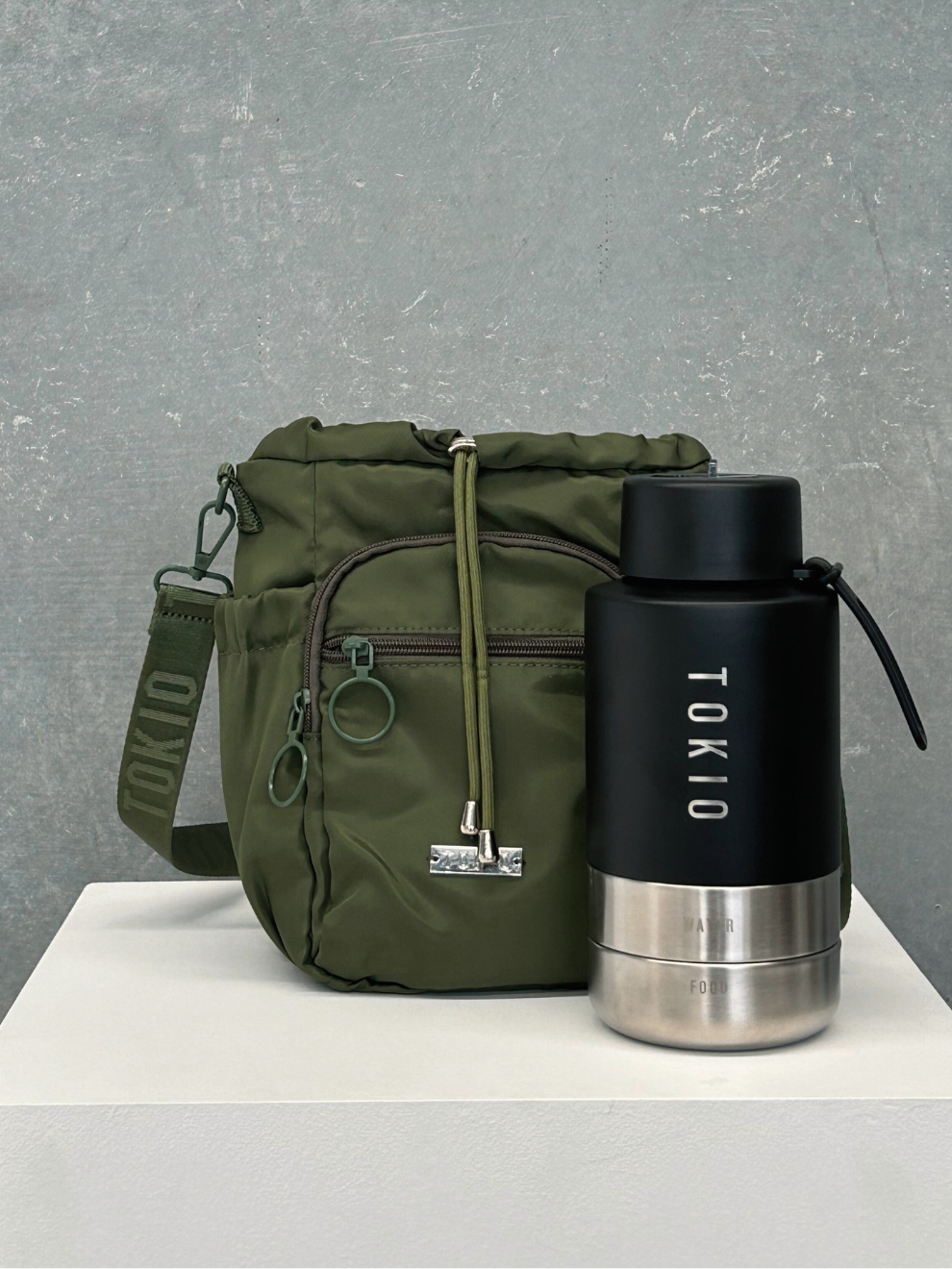 バッグ the_ec.tokyo the editor's choice bag TOKIO Bag & Bottle Bundle - Everyday Black & Bag Olive – Tokio