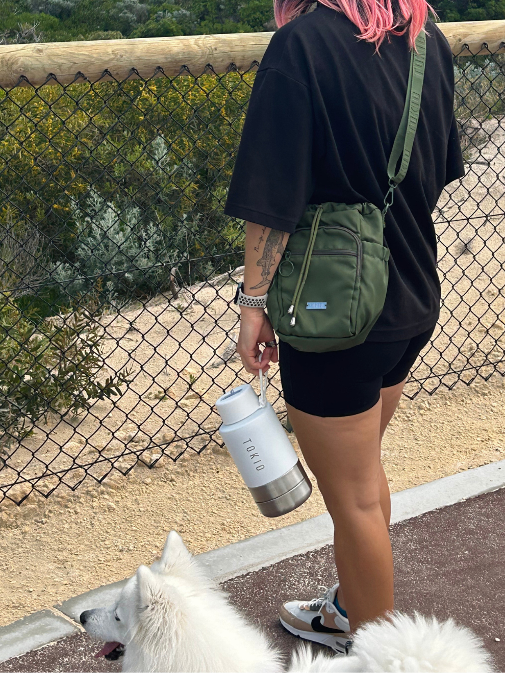 TOKIO Adventure Bundle - Everyday White & Bag Olive