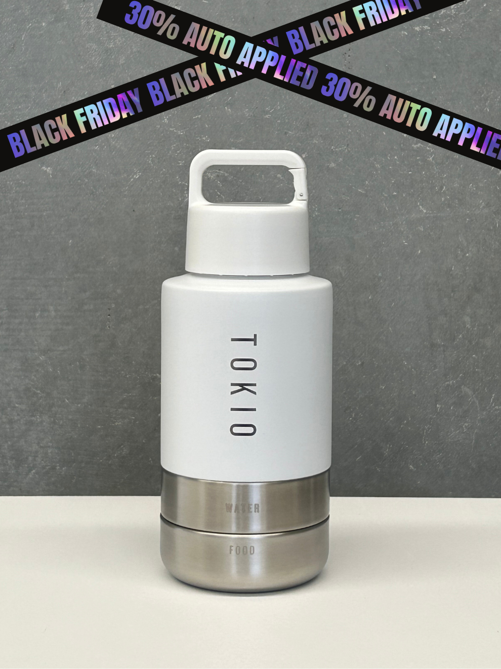 TOKIO Trek Bottle White