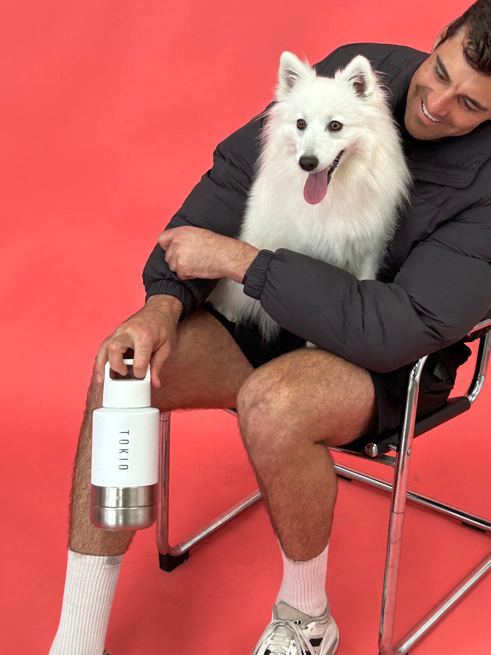 TOKIO Trek Bottle White