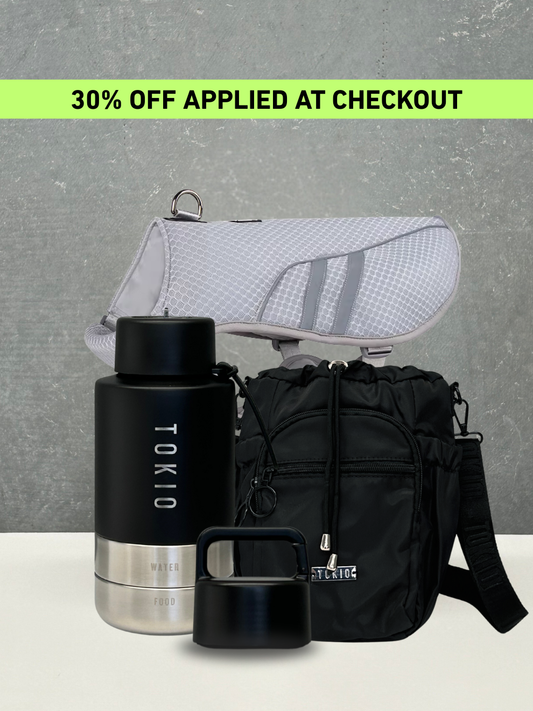 TOKIO Summer Bundle - Everyday Black, Bag Black & Cooling Harness + Trek Lid