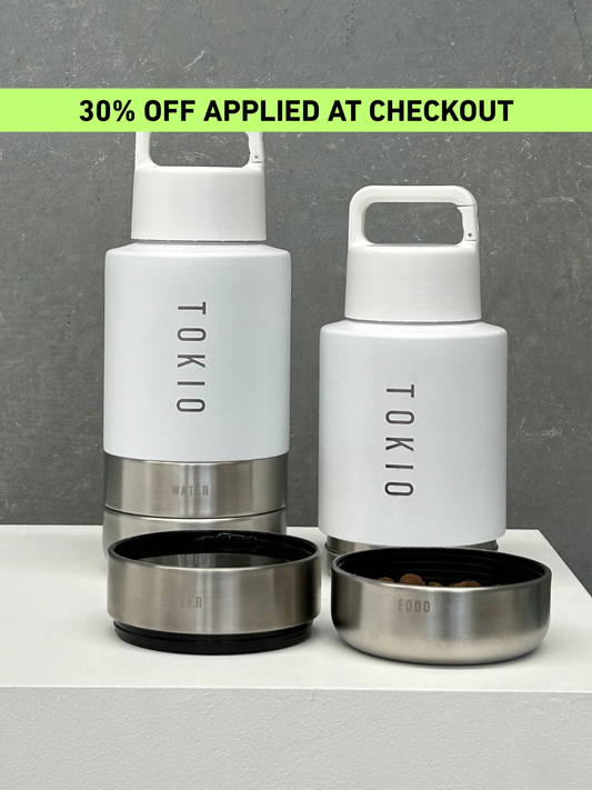 TOKIO Trek Bottle White