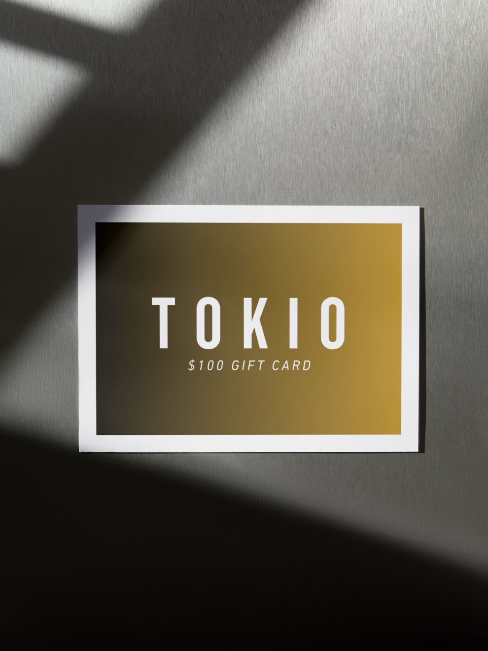 TOKIO $100 Gift Card