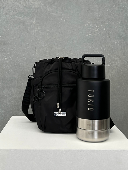 TOKIO Bag & Bottle Bundle - Trek Black & Bag Black