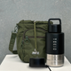 Trek Black & Bag Olive