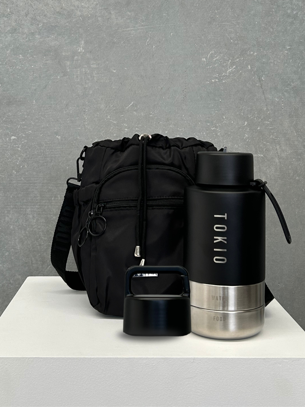 TOKIO Adventure Bundle - Everyday Black & Bag Black + Trek Lid