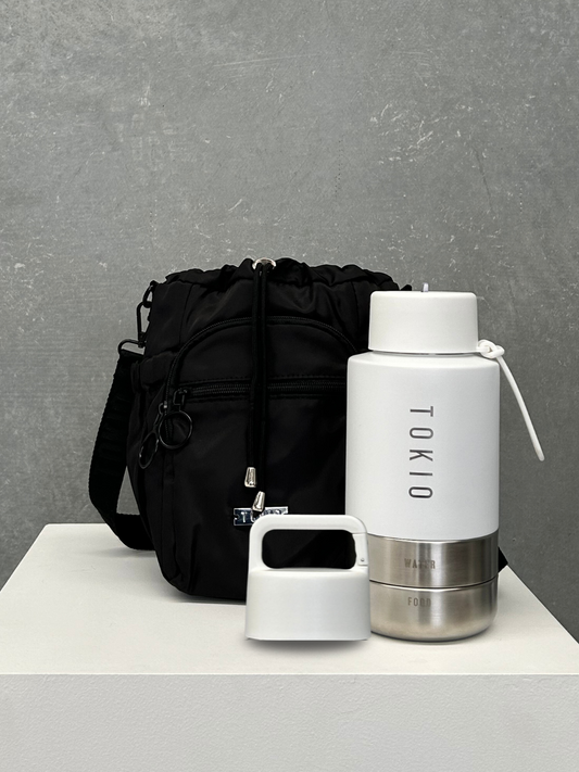 TOKIO Adventure Bundle - Everyday White & Bag Black + Trek Lid