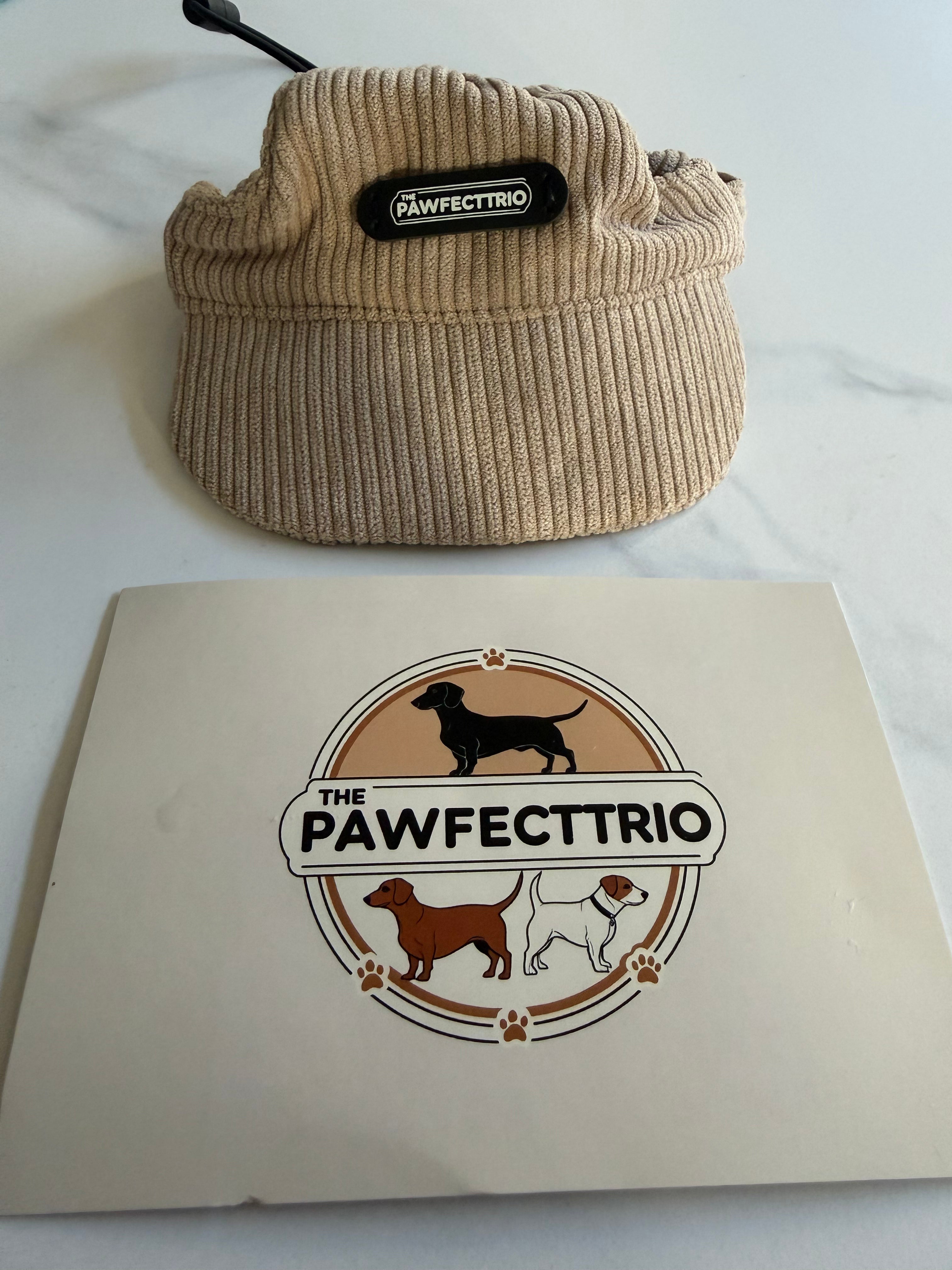 Pawfect Trio Dog Hat Sand (S)