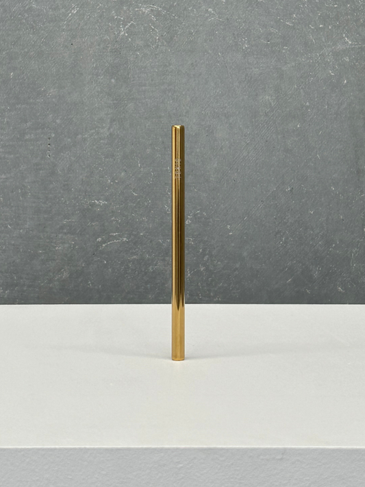 Stainless Steel Gold Straw