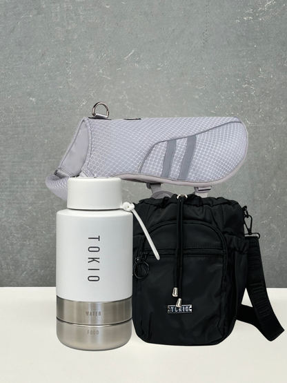 TOKIO Summer Bundle - Everyday White, Bag Black & Cooling Harness